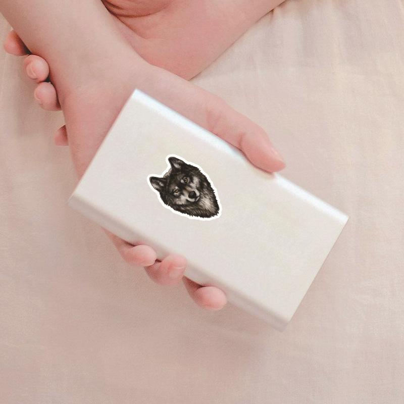 10 30 50Pcs Wolf Totem Stickers For Suitcase Skateboard Laptop Luggage Phone Car Styling Diy Decal Pegatinas