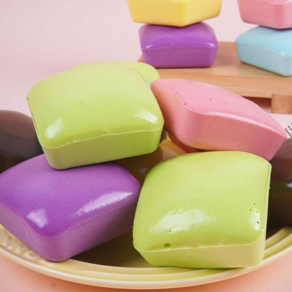 Square Simulation Bread Squeeze Toys Realistic Toast Slow Rebound Toys  Children's Gifts