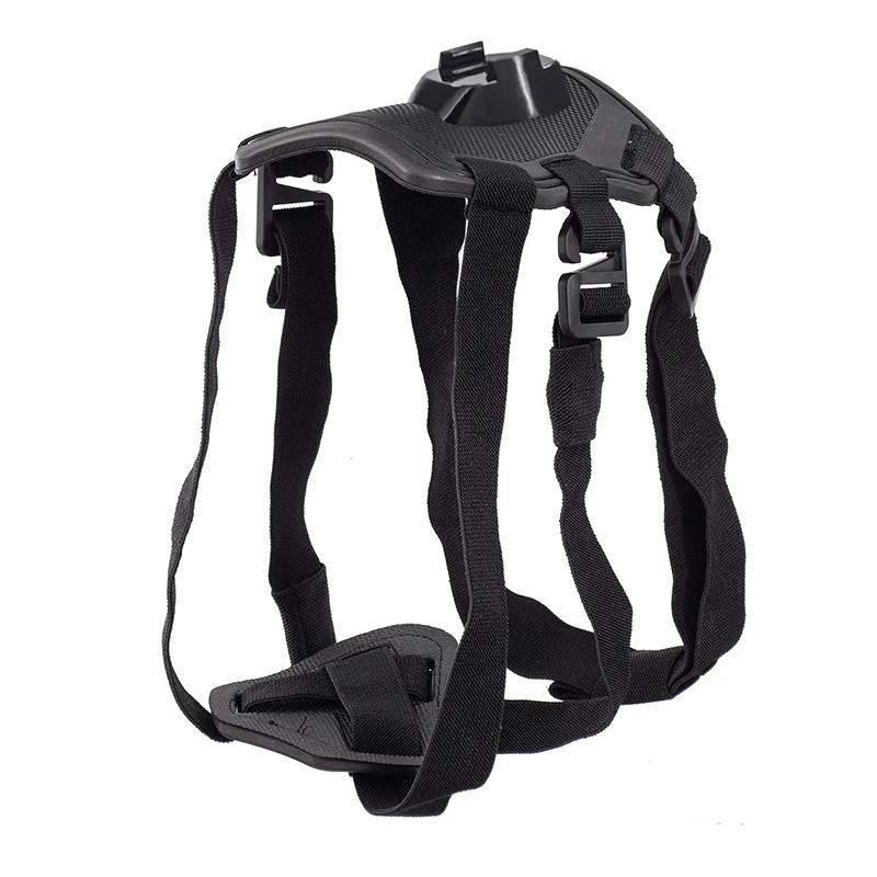 Postroj pro psa pro GoPro Hero 13 12 11 10 9 Měkký nastavitelný pro malé střední a velké psy pro kameru DJI Osmo Insta360