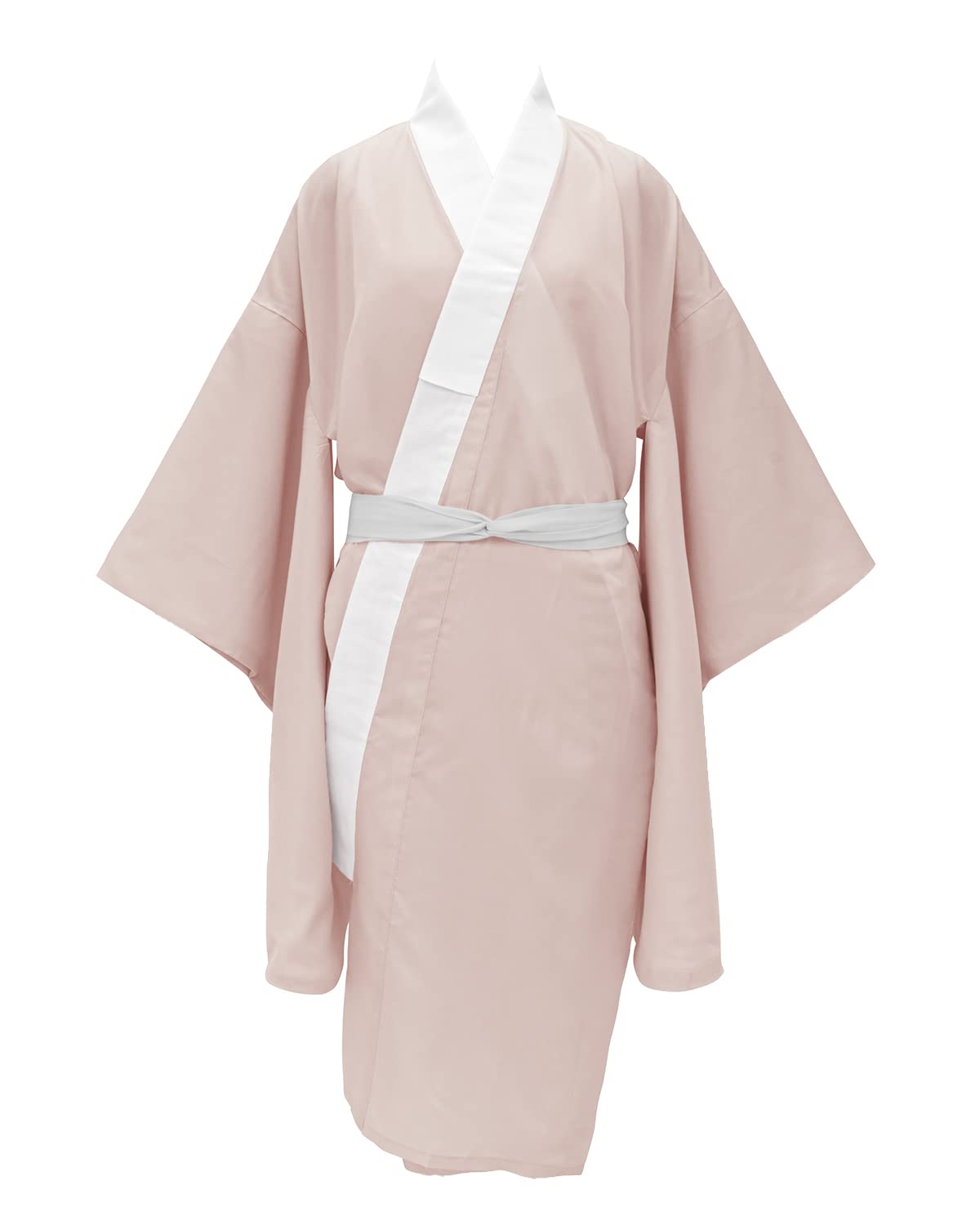 

SOUBIEN Моющийся Длинный с Хакама Короткий Идеально для Выпускного Серовато-розовый Женское Под-кимоно Рукава Два сяку, Комплект, Длина, Готовый к носке,