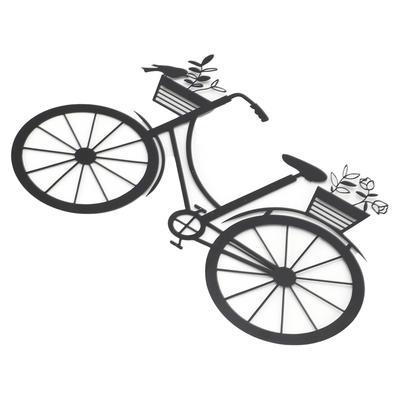 Metal Bike Wall Art Decor Vintage Bike Wall Hanging Decoration for Housewarming Home Bedroom