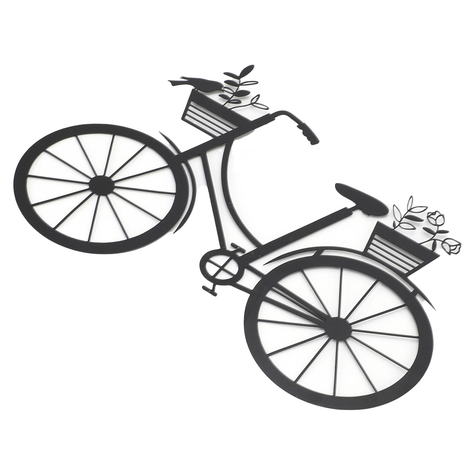 

Металлический декор для стен в виде велосипеда, винтажное украшение для подвешивания на стену, для новоселья, дома, спальни