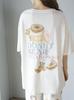 Gelato Pique Donut Bear PWCT252275 CRM F One-Point T-Shirt Women's