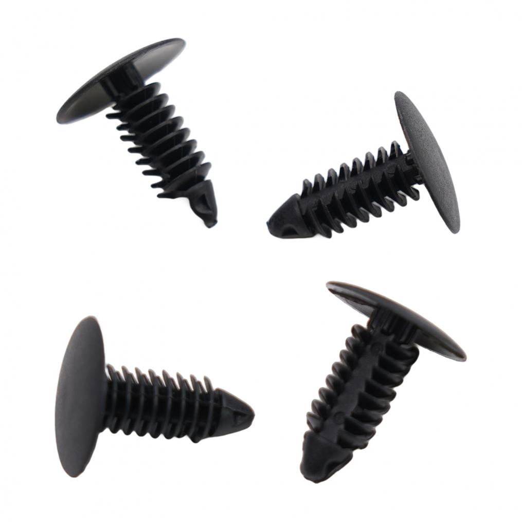 4PcS License Plate Plugs Front Bumper Plate Hole Covers Screw-On Bumper Clip NEW