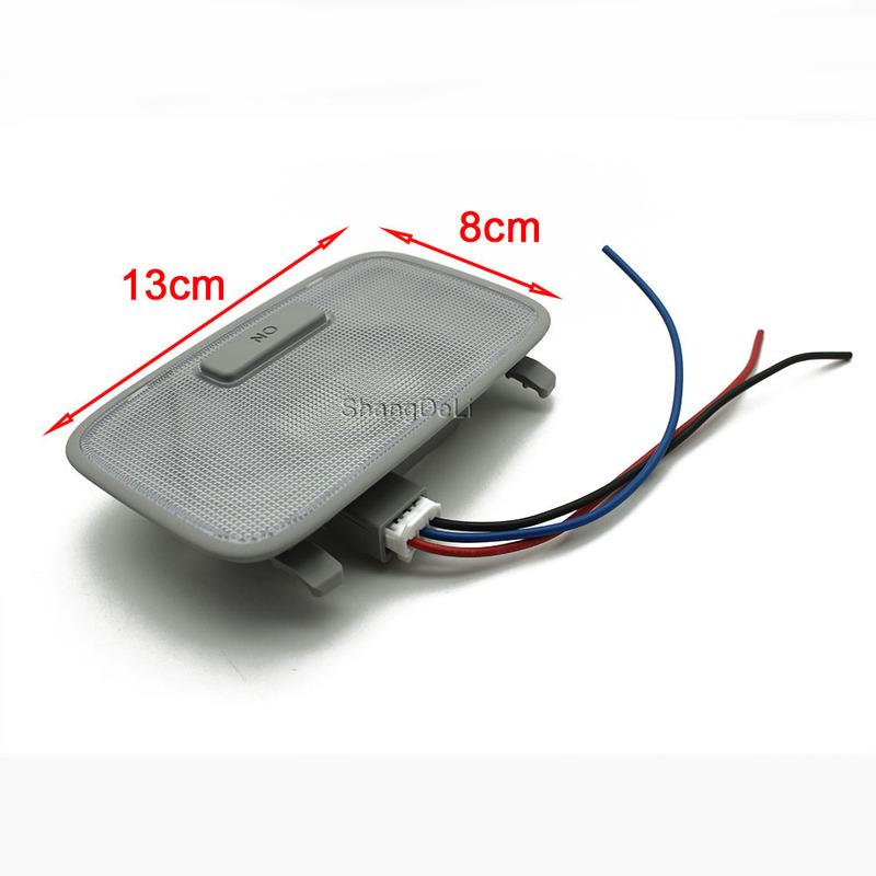 Compatible for Hyundai Elantra Modified Accessories Car Interior Roof Ceiling Dome Lamp Rear Interior Reading Light