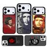 Che Guevara mit Zigarre Druck Handyhülle Cover für IPhone 11 12 13 14 15 16e 17 Pro Max Hülle für IPhone 17 Air
