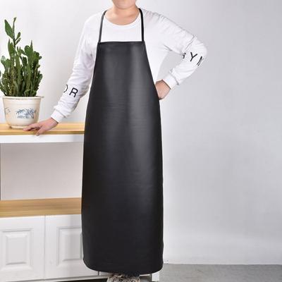 Verstellbare Leder Metzger Anti-Fouling Ölbeständige Schürze Küchenarbeitskleidung Kochschürze Kochen