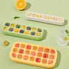 Ice Cube Mold Silicone Ice Cube Maker Ice Tray Mould Reusable Food Grade Ice Maker Container with Lids for Summer Juice Wine