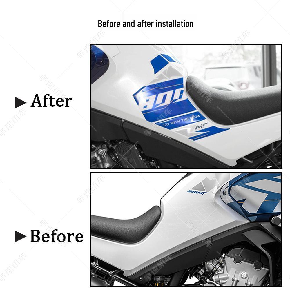 Waterproof 3D Epoxy Decals for CFMoto 800MT23-24 Fuel Tank