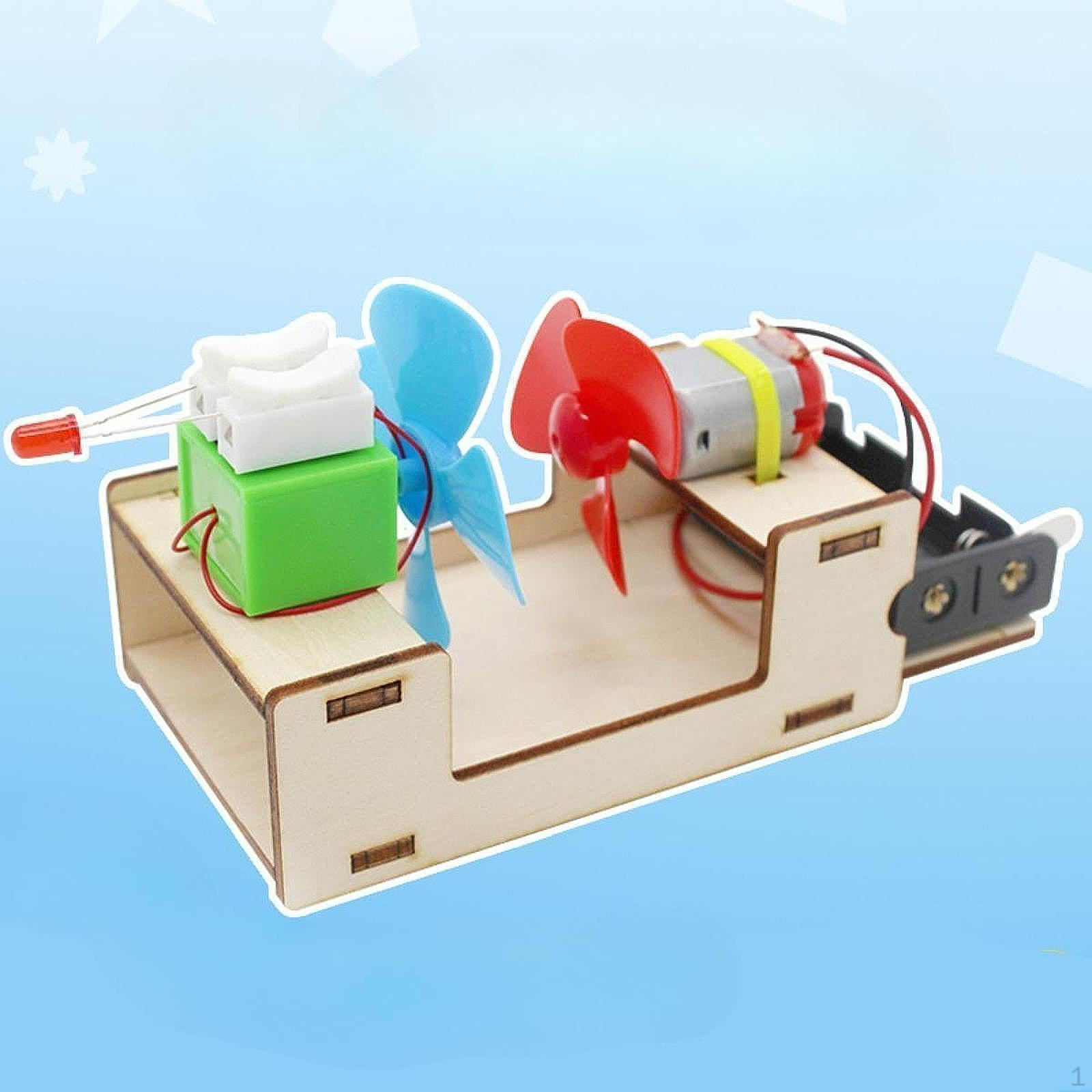 

Набор для преобразования ветра в электричество Сделай сам Научный эксперимент Подарки Профессиональный декор для стола