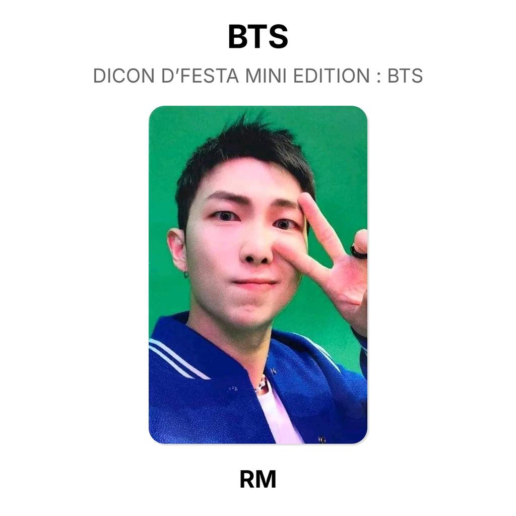BTS DICON D’FESTA MINI EDITION : BTS Official Photocard