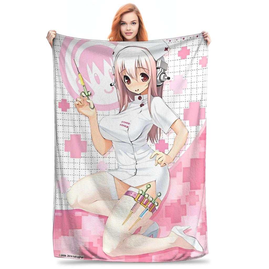 Japanese Sonico Blanket Quality Super Soft  Throw Blanket Winter Child Bedroom Fashion Bedspread