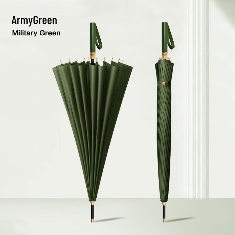 HANDUNYOU Automatic Windproof 16-Rib Umbrella