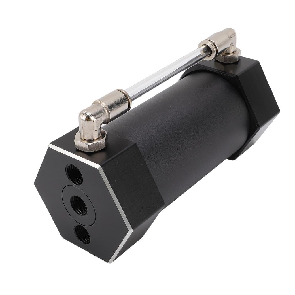 BL LBX G4 Computer Water Tank Reservoir Aluminum Alloy with External Observation Window G1 4 Thread 100ml Capacity 360