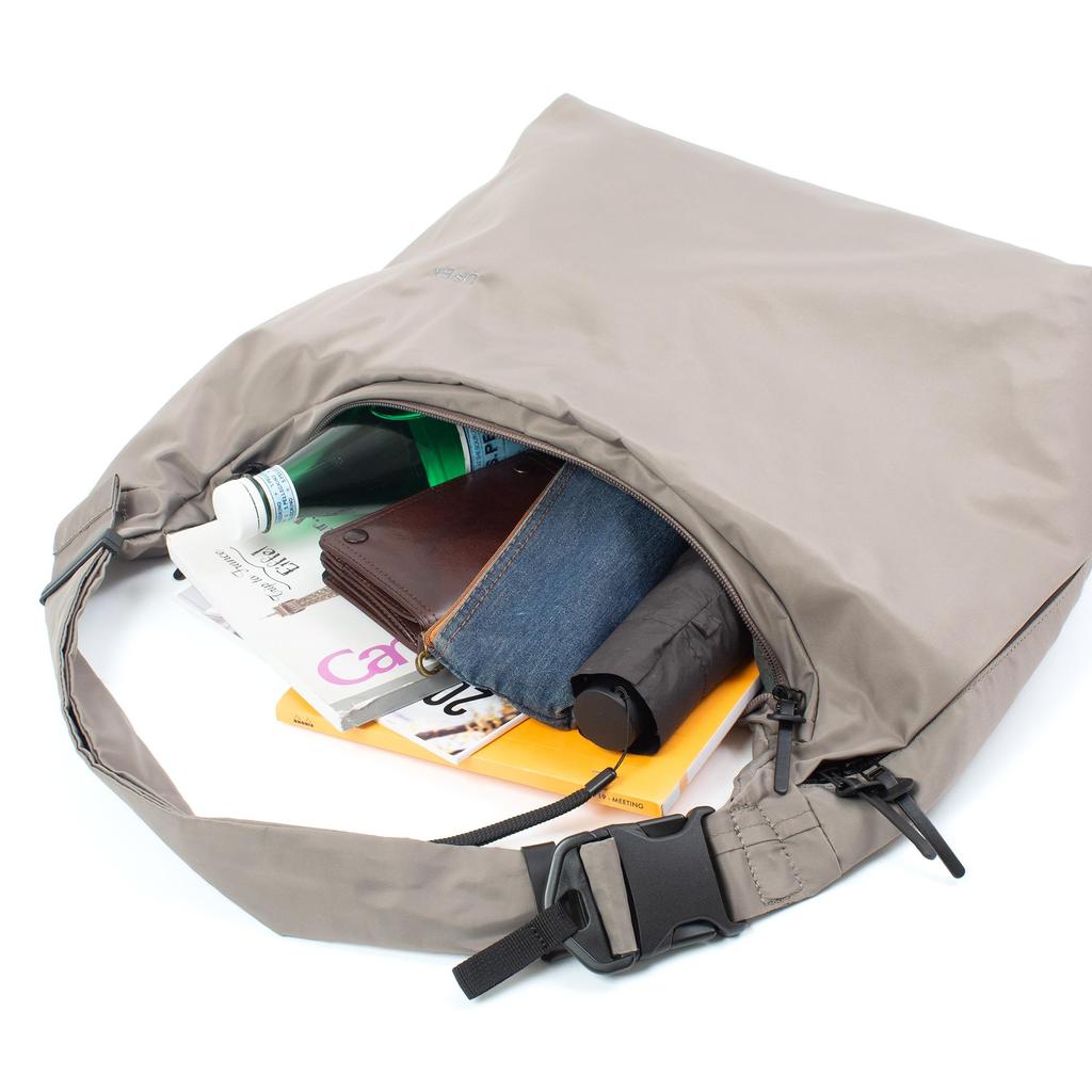 DSBK Registerväska Stor JXF-3432, 16L Vattenavvisande Högdensitetstyg Nylon Twill Axelväska (Marin)