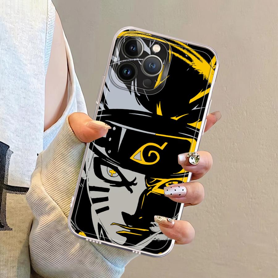 Coole Anime-Charaktere Hülle für iPhone 12 Mini XR 16 15 14 Plus 13 12 11 Pro MAX 7 8 16e Weiche Handyhülle