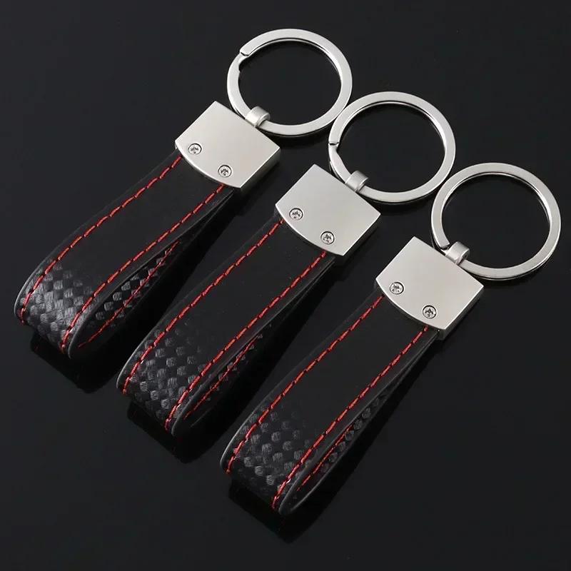 2026 Hot For Volkswagen VW Leather Car Logo Keychian for Volkswagen Golf Sticker Jetta Touareg Tiguan Polo Bora Sagitar TACQUA S
