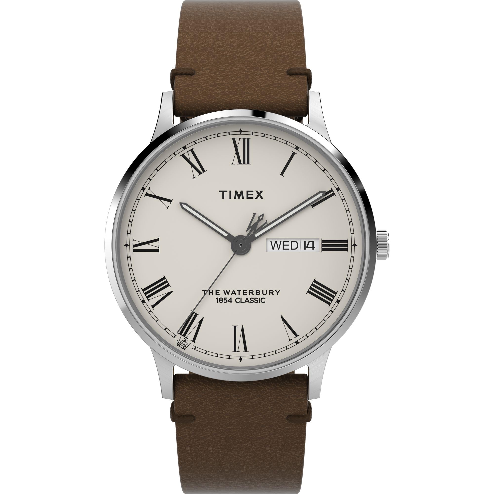 

[Timex] Часы Waterbury Classic Natural Dial Quartz 5 ATM Waterproof Mineral Glass 40 мм TW2W50600 мужские коричневые [Товар]