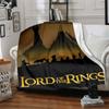 1pc Lord of the Rings Blanket Lightweight Flannel Throw For Sofa, Bed, Travel, Livingroom, Office, Couch, Chair, And Bed