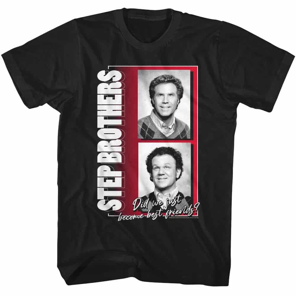 Step Brothers Brennan and Dale Best Friends Men s T Shirt 2XL