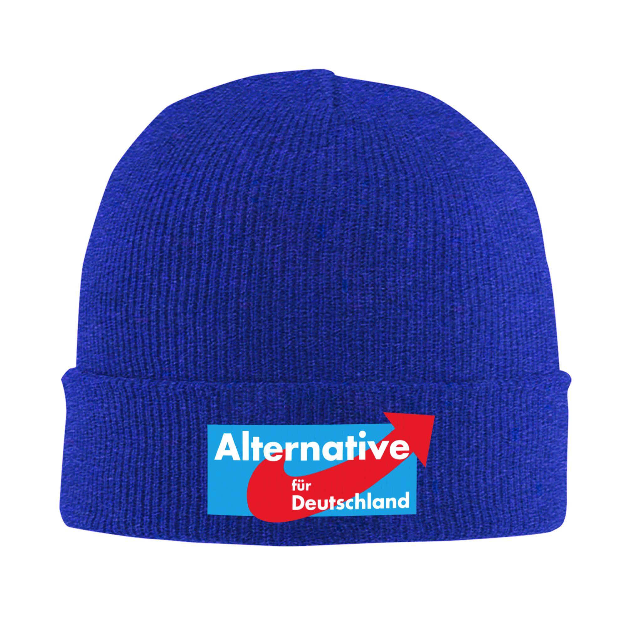 

Alternative Afd Germany Beanie Hats Bonnet Hats Female Male Cool Hippie Knitted Hat Spring Graphic Elastic Caps One Size