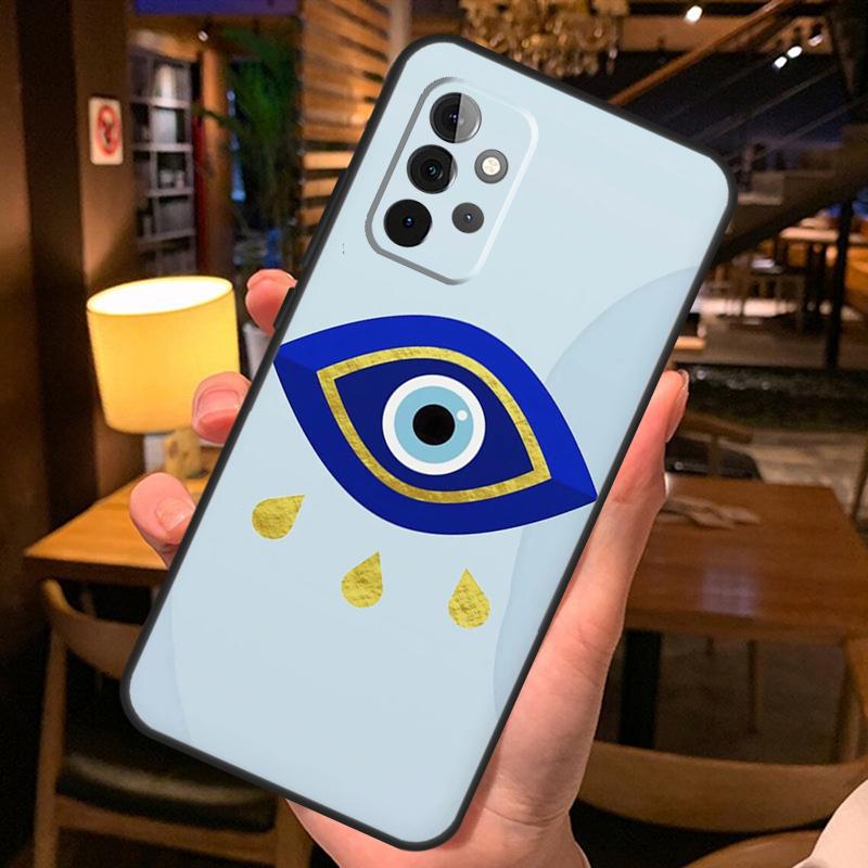 Big Eyes Cartoon Pattern Case For Samsung Galaxy A36 A56 A26 A16 A06 A53 A33 A13 A12 A32 A52 A55 A35 A15 A54 A34 A14