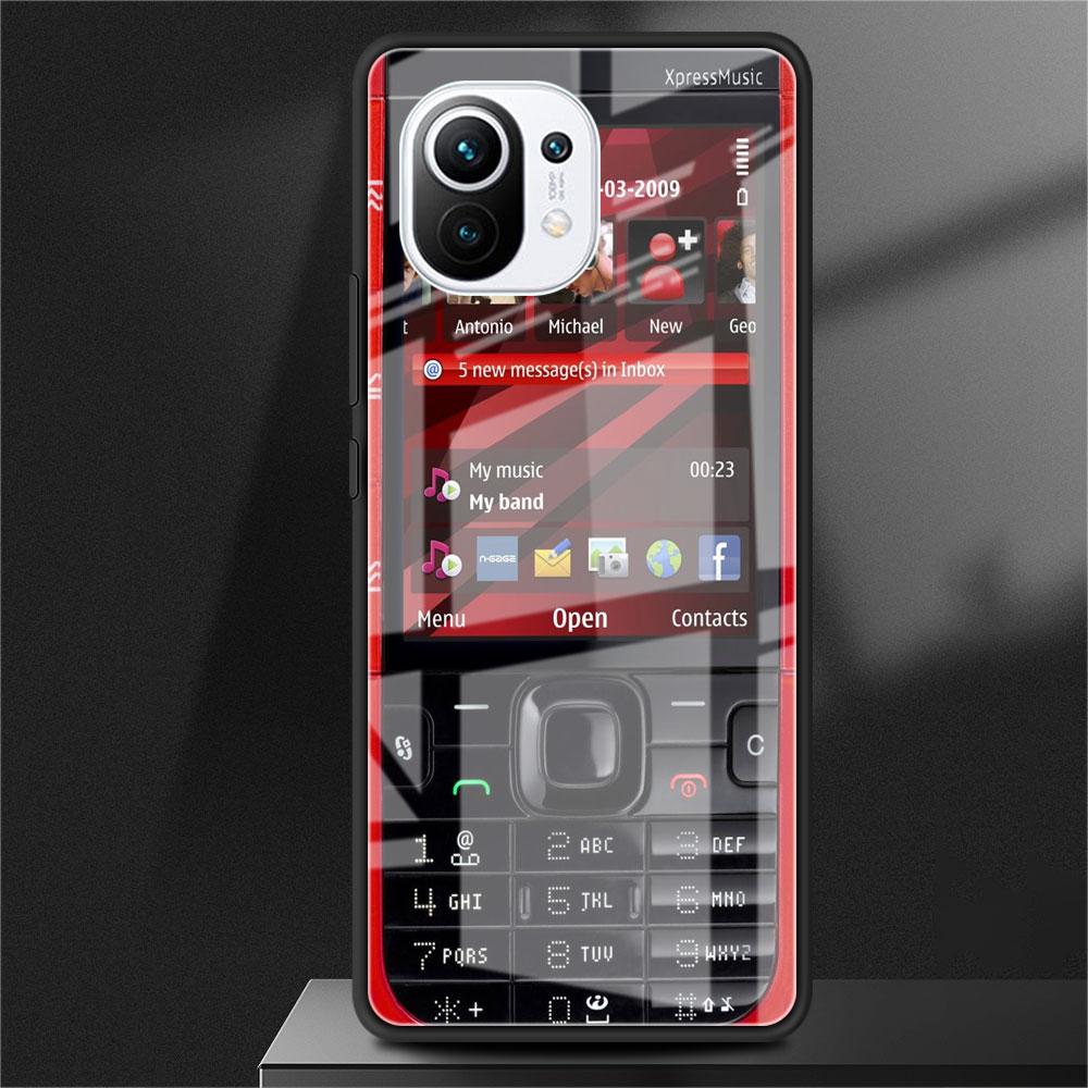Magnetic Radio Tape Cassette Glass Case For Xiaomi Poco X3 NFC 11 Lite 11T F3 M3 Redmi Note 11 10 9 8 Pro 10S 9S Phone Cover