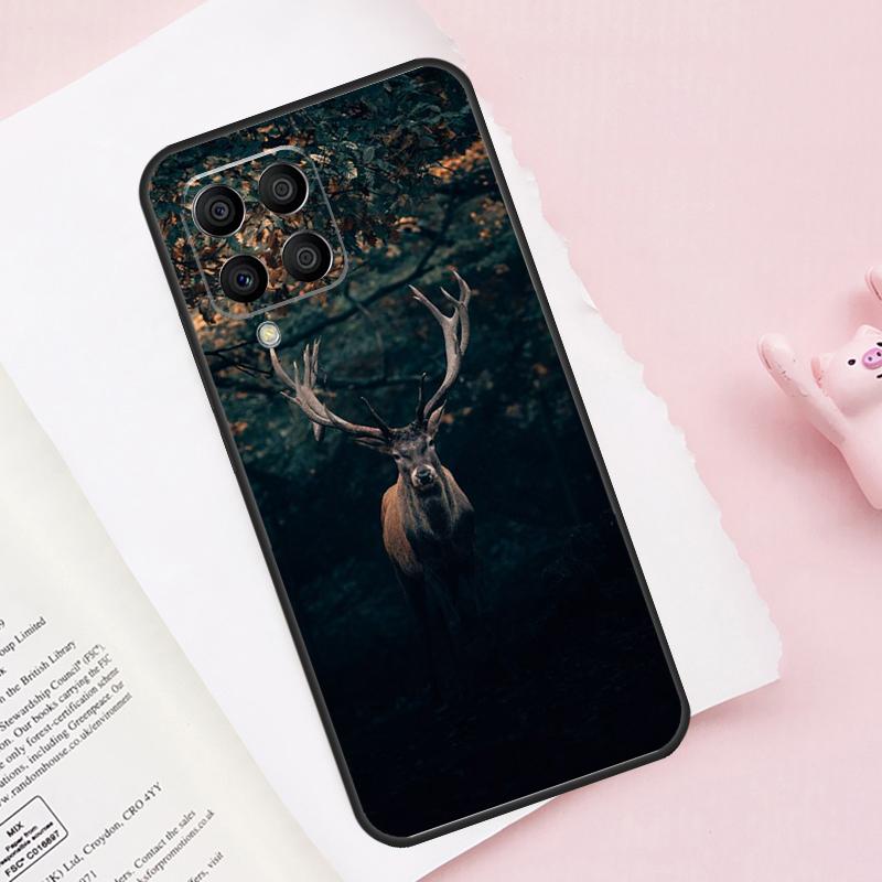 Animal Deer Case For Samsung Galaxy M15 M35 M55 M51 M31 M21 M11 M16 M36 M56 M53 M12 M32 M52 M14 M34 M54