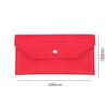 1PC Women Wallet Reusable Money Clip Wallet Cash Bank Card Storage Bag Long Style Ultra-thin Portable Leather