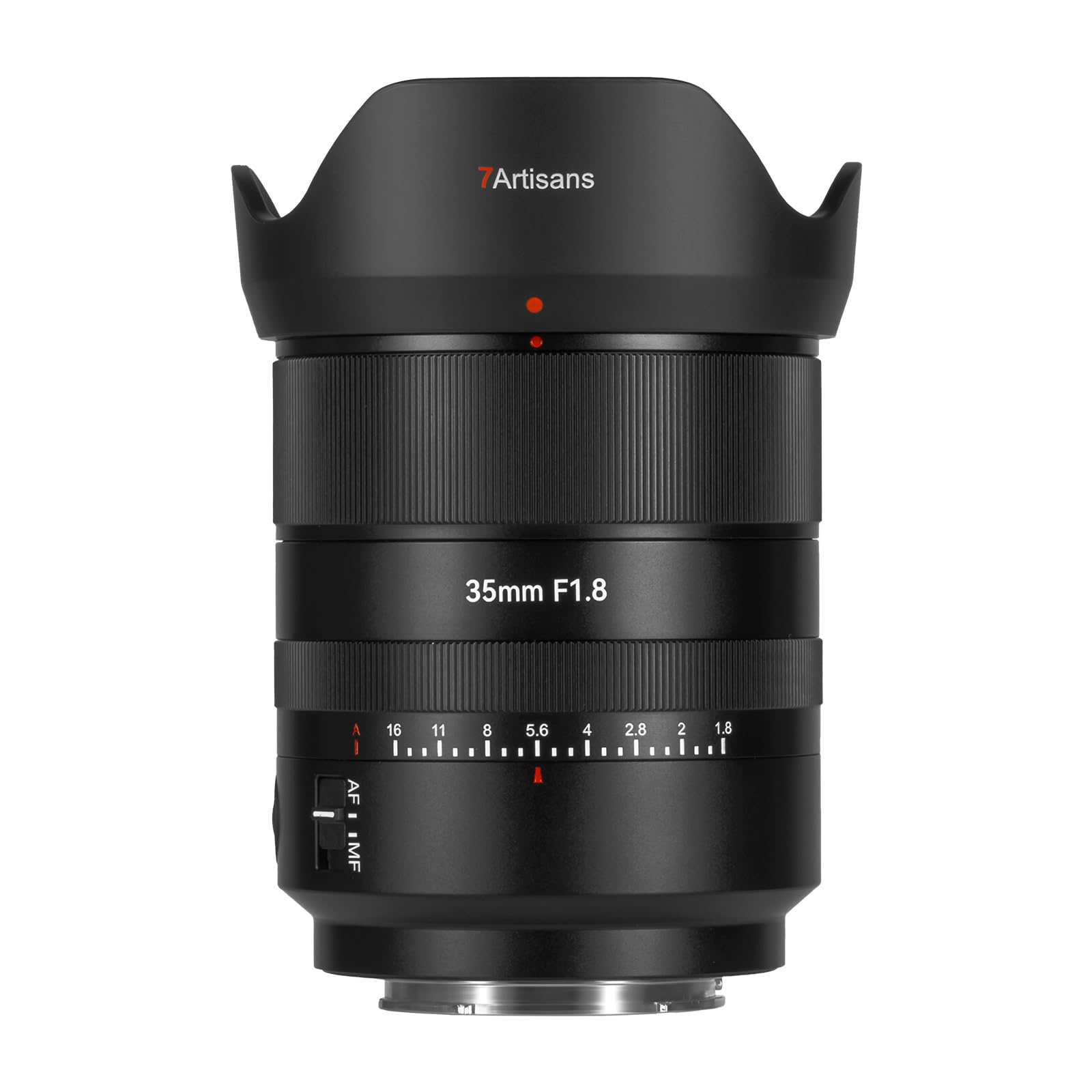 

7artisans AF 35mm Prime Lens Sony E Large STM Standard Metal Portrait Stepless Aperture Interchangeable 7artisans F1.8 E-Mount Full-Frame (2-Year