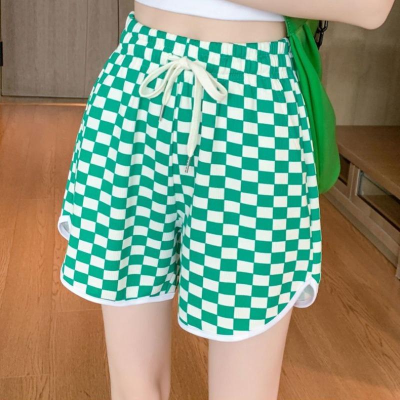 Shorts Female Summer Loose High Waist Large Size Casual Pants Three-point Sports Pants Outside Fashion Shorts