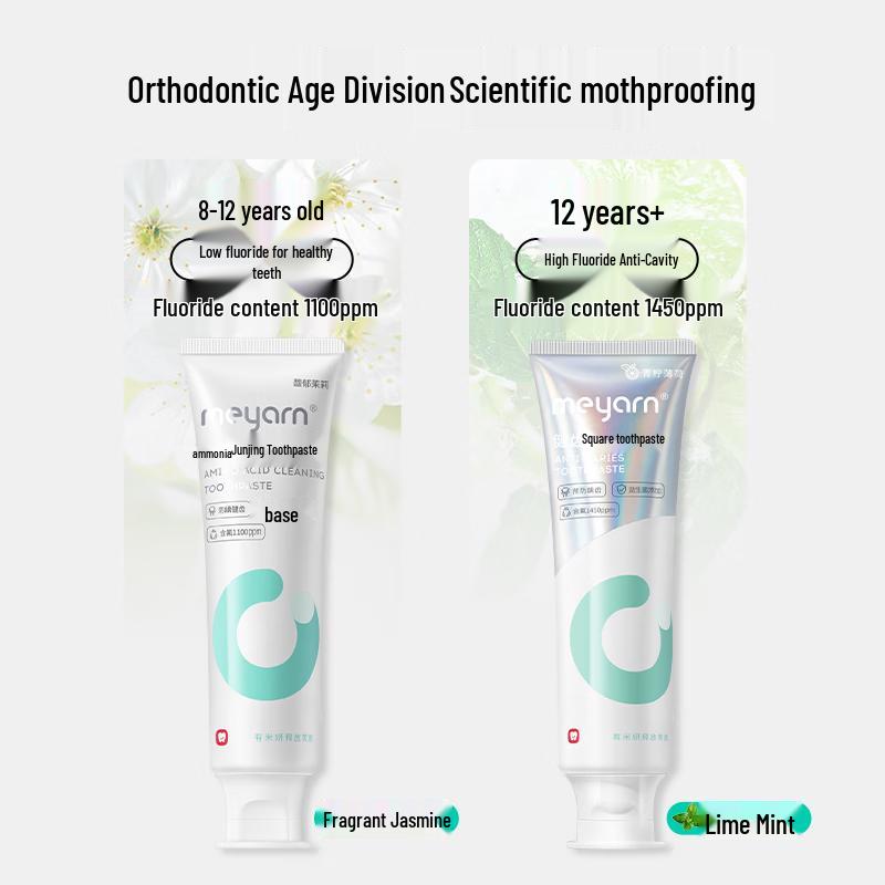 

Meyarn Fluoride Anti-Cavity Toothpaste Duo Pack