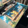 Mouse Pad Large Size P-Pikachu Aesthetics Computer keyboard Gaming Accessories Desk Mat Locking Edge Gamer Carpet Anime Tablemat