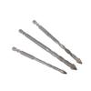 3Pcs Four-Edge Sawtooth Eccentric Twist Drill Bit Set For Dry Drilling Of Ceramic Tiles Glass Marble Concrete Drill Bits