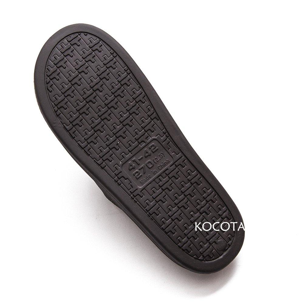 KOCOTA Antibacterial and XL Odor-Resistant Slippers/Sandals, Ultra-Lightweight, Non-Slip, Unisex, Blue,