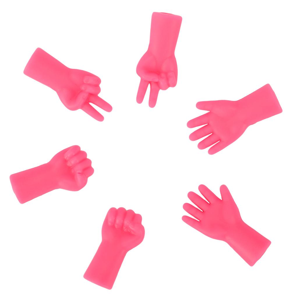 6 Stück Strickspitzenschützer für DIY Weben Stricken Nähen Mischförmige Spitzenstopper