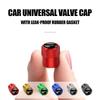 4Pcs Car Wheel Tire Valve Caps Stem Cover Badge Accessories For Nissan Micra Patrol Livina Note Qashqai Sunny Ariya Kicks Nismo