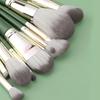 14Pcs Makeup Brushes Set Large Fluffy Soft Eye Shadow Foundation Brush Women Cosmetic Powder Blush Blending Beauty Make Up Tools