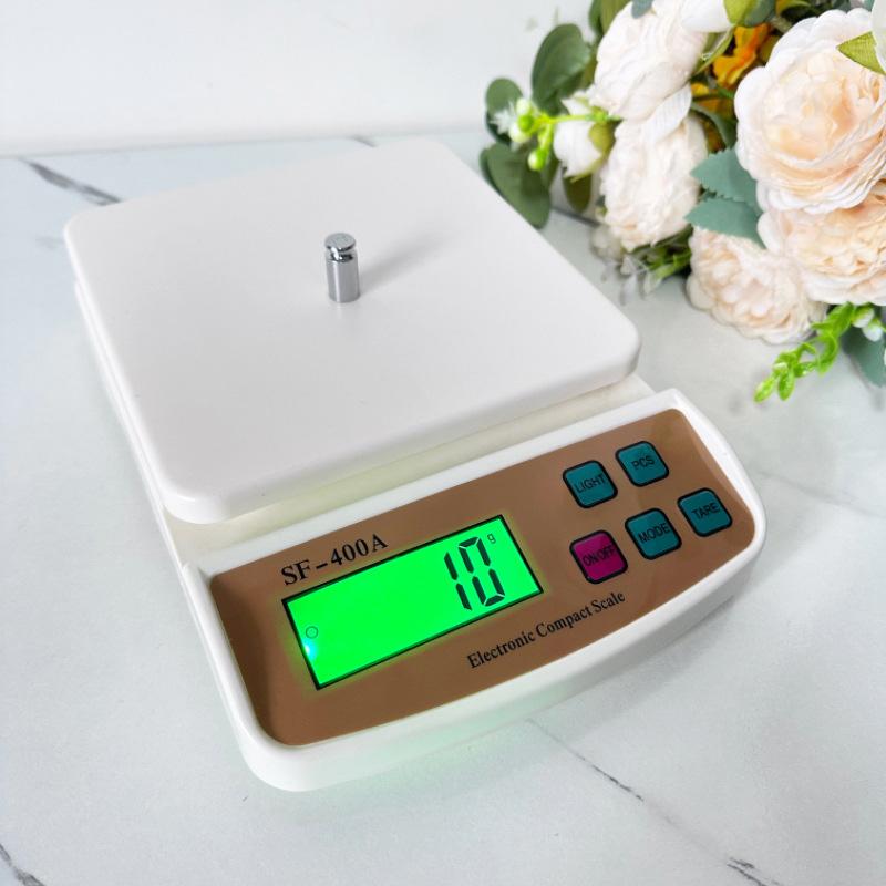 10kg/1g Precision Digital Electronic LCD Display Kitchen Scale Electronic Balance Scale Digital Kitchen Scales English Button