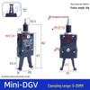 Pneumatic Mini Grippers: A/B/C/E Robot Arm Clamps for Injection Molding (J1060/J1080).