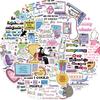 50 Pieces of Sarcastic Meme Stickers. Office Humorous Quotes Stickers for Office Drones and Office Workers.