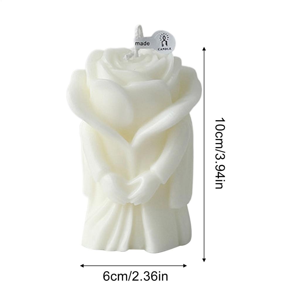 Valentines Day Candles For Her Rose Romantic Scented Soy Wax Natural Aromatherapy Candle Valentine Decor For Home Decor Holiday