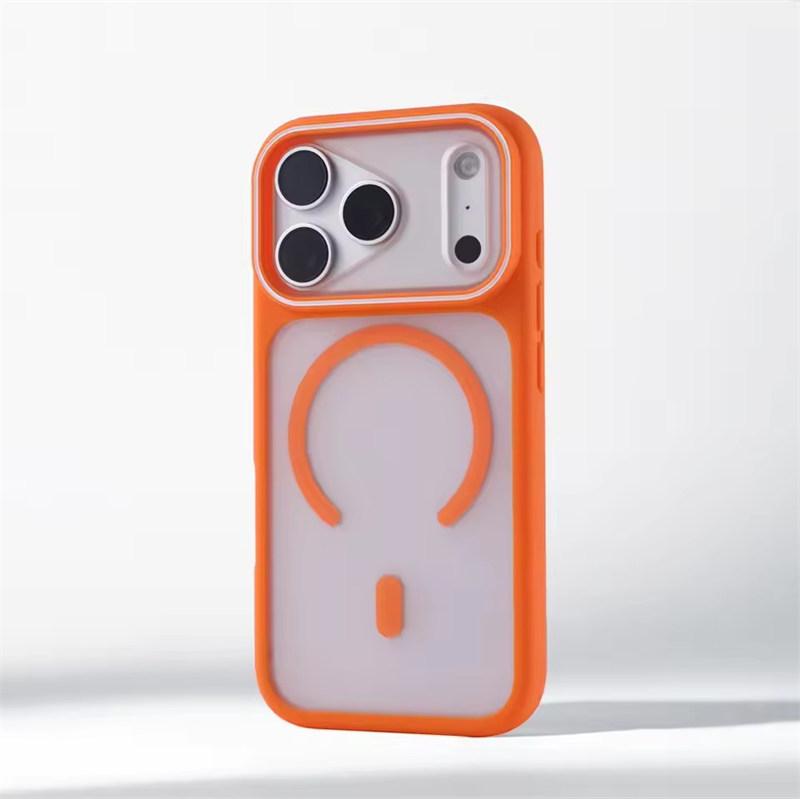 Luxury Matte Translucent For Magsafe Case For iPhone 17 16 Pro Max 15 14 Plus 13 12 11 Magnetic Wireless Charging Shockproof Cover