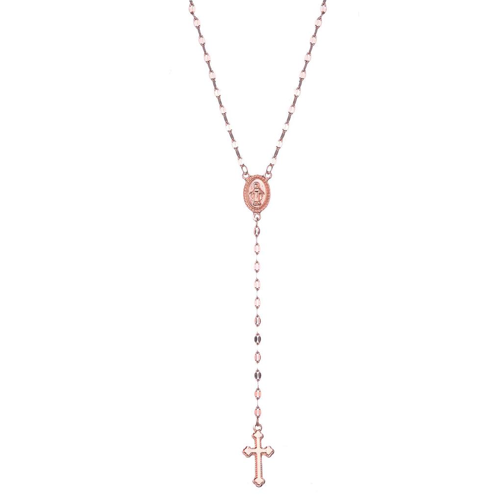 European American Fashion Cross Necklace Clavicle Chain