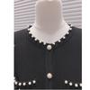 Elegant Lady Beaded Knitted Long Dress Women's Solid Short Sleeve O-Neck Single-breasted Bodycon Party Dress Female