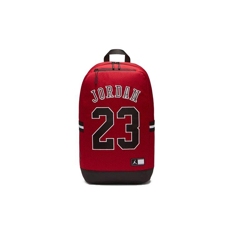 Jordan Goat Series 23 Sports Sweatshirt Print Nylon Basketball Backpack Unisex backpack Bull-Red 9A0419-R78 Bull Red