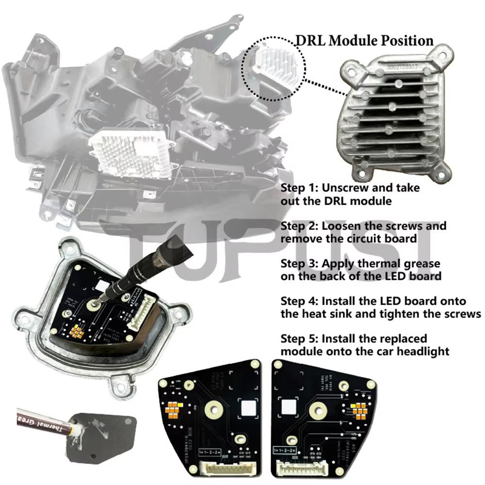 LED Daytime Running Light & Turn Signal Module for 2019-2022 Dodge Ram 1500