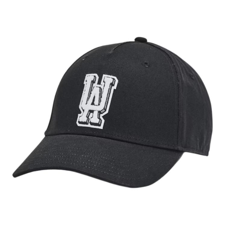 Under Armour Cotton Baseball Caps Men s Black 1383443-001 F