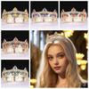 Cake Decorations Baroque Pageant Crowns Luxury Crystal Crystal Cake Topper  Birthday Party