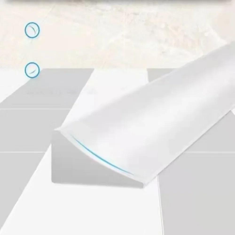 1M Kitchen Water Retaining Strip Silicone Self-adhesive Door Seal Retaining Strip Separation Shower Water Stopper Strip Tools